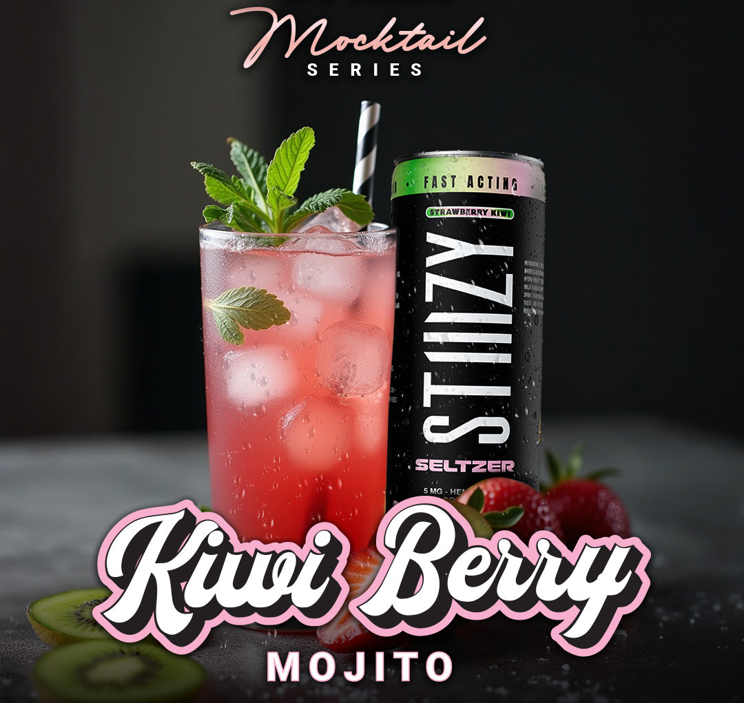 Kiwi Berry Mojito - STIIIZY Drinks Mocktail Recipe