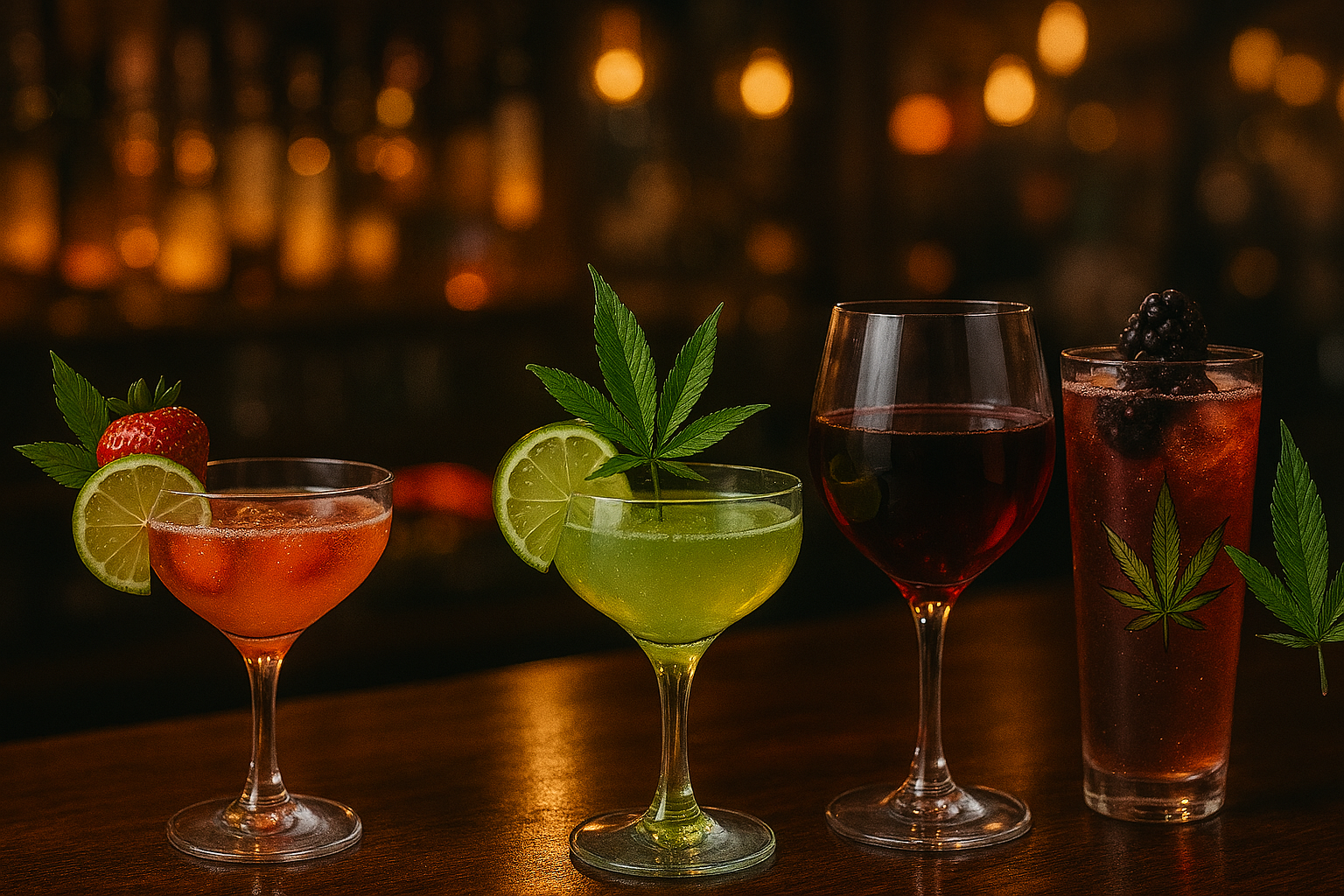 Pour Decision: THC Drinks vs. Alcohol - Which Wins the Night?