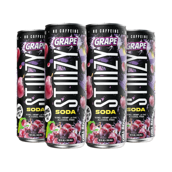 Grape Soda - 4PK – STIIIZY Seltzer
