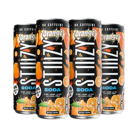 Orange Soda - 4PK – STIIIZY Seltzer Orange Soda - 4PK – STIIIZY Seltzer