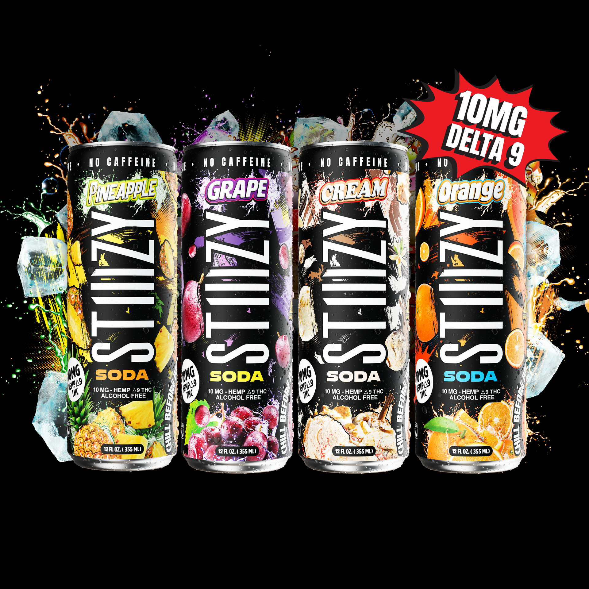 Soda Variety Pack – STIIIZY Seltzer